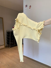 將圖片載入圖庫檢視器 JMA-958 实拍 秋冬韩版甜美木耳边甜美温柔安迪绒针织衫打底衫毛衣女
