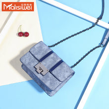 將圖片載入圖庫檢視器 JM-294 春夏新款時尚百搭ins單肩斜挎小清新鏈條小包 女包
