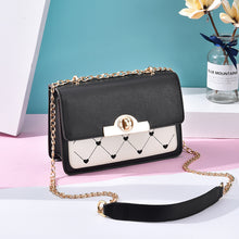 將圖片載入圖庫檢視器 JM-118 新款韓版簡約時尚小方包斜挎包鏈條單肩包 女包
