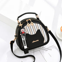 將圖片載入圖庫檢視器 JM-042 新款時尚ins質感手提斜挎包網紅小黑包潮 女包
