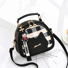 將圖片載入圖庫檢視器 JM-042 新款時尚ins質感手提斜挎包網紅小黑包潮 女包
