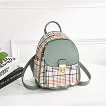 將圖片載入圖庫檢視器 JM-159 韓版時尚潮流印花鉚釘背包歐美徽章三用包迷你雙肩包女小包 女包
