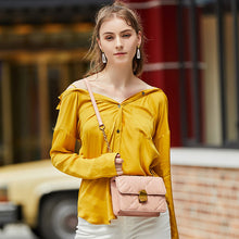 將圖片載入圖庫檢視器 JM-274 春夏小清新款百搭菱格鏈條單肩斜挎包 女包
