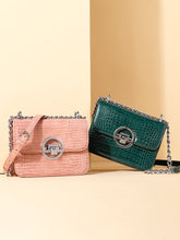 將圖片載入圖庫檢視器 JM-290 春夏新款時尚百搭ins斜挎包鏈條單肩 女包
