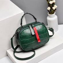 將圖片載入圖庫檢視器 JM-095 新款時尚復古簡約漂亮小圓包單肩斜挎軟皮 女包
