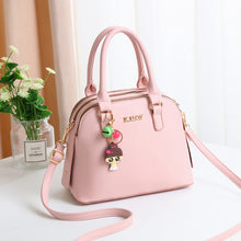 將圖片載入圖庫檢視器 JM-114 新款單肩斜挎包女百搭ins手提大容量水桶包 女包
