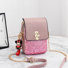 將圖片載入圖庫檢視器 JM-225 新款斜挎時尚鏈條手機包女學生夏天女士單肩小包 女包
