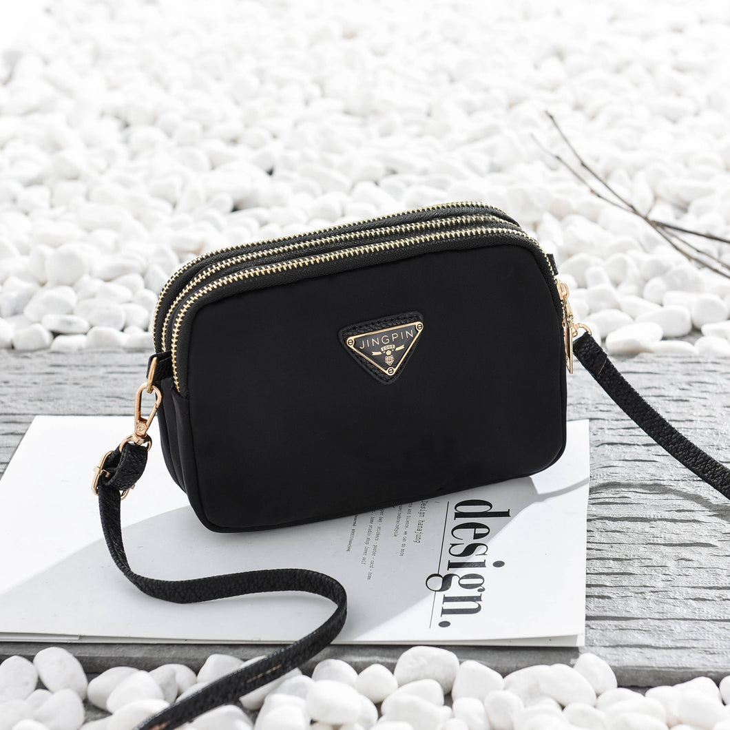 JM-245 春夏新款韓版牛津布手機包迷你豎款帆布零錢包袋 女包