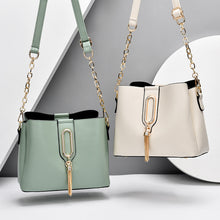將圖片載入圖庫檢視器 JM-036 新款網紅迷你小包純色鏈條包流蘇個性chic單肩斜挎包潮 女包
