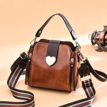 將圖片載入圖庫檢視器 JM-033 新款時尚潮韓版軟皮水桶包女士單肩斜挎 女包

