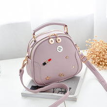 將圖片載入圖庫檢視器 JM-227 新款韓版時尚潮手提包小方包漂亮迷你單肩包休閒斜挎包包 女包
