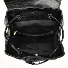 將圖片載入圖庫檢視器 JM-128 新款韓版時尚學生雙肩包小背包簡約軟皮時尚pu學院風 女包
