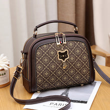 將圖片載入圖庫檢視器 JM-088 新款潮時尚手提格子小方包小眾單肩劍橋包 女包

