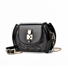 將圖片載入圖庫檢視器 JM-193 新款時尚斜挎包女洋氣單肩包菱格鏈條包 女包
