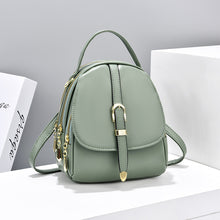 將圖片載入圖庫檢視器 JM-087 新款學生韓版簡約小包單肩多功能軟皮洋氣雙肩包女小背包 女包

