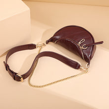 將圖片載入圖庫檢視器 JM-272 新款潮時尚百搭斜挎小眾設計腰包復古餃子包 女包
