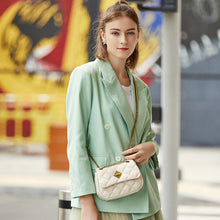 將圖片載入圖庫檢視器 JM-275 春夏新款潮百搭時尚斜挎菱格小香風鏈條小包 女包
