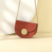 將圖片載入圖庫檢視器 JM-285 新款潮百搭ins時尚鏈條小包斜挎女包小眾設計馬鞍包 女包
