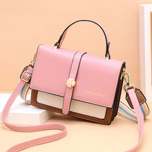 將圖片載入圖庫檢視器 JM-180 新款包包女拼色單肩撞色隨搭小包斜跨時尚 女包
