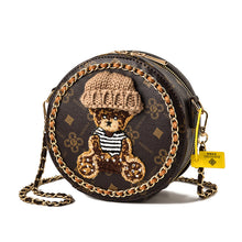 將圖片載入圖庫檢視器 JM-086 新款時尚復古女包春季休閒鏈條包斜挎小圓包小眾設計包 女包

