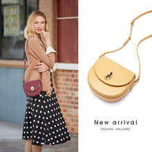 將圖片載入圖庫檢視器 JM-280 新款秋冬小眾設計馬鞍包時尚小包復古斜挎 女包
