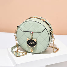 將圖片載入圖庫檢視器 JM-058 新款潮夏季時尚圓形女包鏈條包單肩斜挎包 女包
