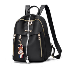 將圖片載入圖庫檢視器 JM-243 女新款潮時尚背包大容量書包牛津帆布雙肩包小包 女包
