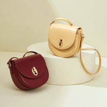 將圖片載入圖庫檢視器 JM-280 新款秋冬小眾設計馬鞍包時尚小包復古斜挎 女包
