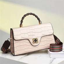 將圖片載入圖庫檢視器 JM-242 新款潮時尚洋氣斜挎單肩包鱷魚紋手提包 女包
