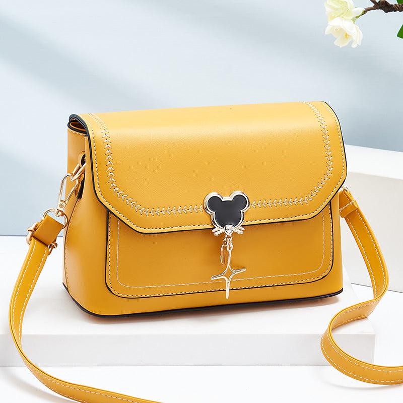 JM-176 新款潮時尚小清新斜挎包ins小包洋氣馬鞍包 女包