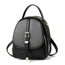 將圖片載入圖庫檢視器 JM-087 新款學生韓版簡約小包單肩多功能軟皮洋氣雙肩包女小背包 女包
