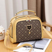 將圖片載入圖庫檢視器 JM-088 新款潮時尚手提格子小方包小眾單肩劍橋包 女包

