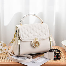 將圖片載入圖庫檢視器 JM-085 新款小眾休閒小方包洋氣菱格單肩包時尚斜挎包手提包 女包
