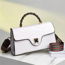 將圖片載入圖庫檢視器 JM-242 新款潮時尚洋氣斜挎單肩包鱷魚紋手提包 女包
