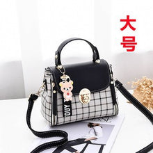將圖片載入圖庫檢視器 JM-123 新款韓版漂亮小方包條紋斜挎包休閒單肩斜挎迷你小包 女包
