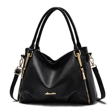 將圖片載入圖庫檢視器 JM-247 新款時尚大包單肩斜跨包軟皮手提大容量包 女包
