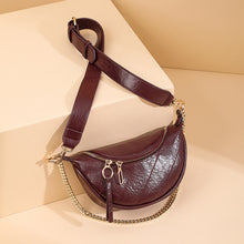將圖片載入圖庫檢視器 JM-272 新款潮時尚百搭斜挎小眾設計腰包復古餃子包 女包
