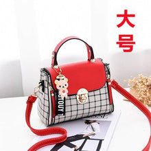 將圖片載入圖庫檢視器 JM-123 新款韓版漂亮小方包條紋斜挎包休閒單肩斜挎迷你小包 女包
