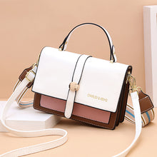 將圖片載入圖庫檢視器 JM-180 新款包包女拼色單肩撞色隨搭小包斜跨時尚 女包

