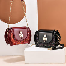 將圖片載入圖庫檢視器 JM-193 新款時尚斜挎包女洋氣單肩包菱格鏈條包 女包
