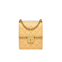 將圖片載入圖庫檢視器 JM-279 新款潮百搭單肩包時尚小包小眾設計感菱格鏈條包 女包
