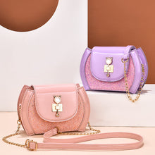 將圖片載入圖庫檢視器 JM-193 新款時尚斜挎包女洋氣單肩包菱格鏈條包 女包
