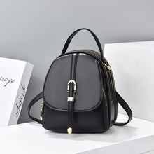 將圖片載入圖庫檢視器 JM-087 新款學生韓版簡約小包單肩多功能軟皮洋氣雙肩包女小背包 女包
