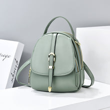 將圖片載入圖庫檢視器 JM-087 新款學生韓版簡約小包單肩多功能軟皮洋氣雙肩包女小背包 女包
