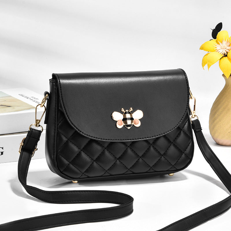 JM-232 韓版夏季新款菱格小包迷你手機包百搭單肩斜挎小方包 女包