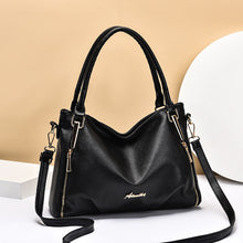 將圖片載入圖庫檢視器 JM-247 新款時尚大包單肩斜跨包軟皮手提大容量包 女包
