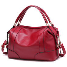 將圖片載入圖庫檢視器 JM-152 新款潮斜挎女包大容量斜挎包軟皮面手提包軟皮包 女包
