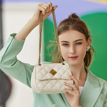 將圖片載入圖庫檢視器 JM-275 春夏新款潮百搭時尚斜挎菱格小香風鏈條小包 女包
