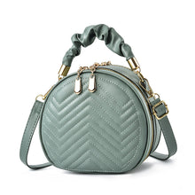 將圖片載入圖庫檢視器 JM-139-1 新款女包包單肩手提斜挎小圓包圓餅包印花夏季時尚潮 女包
