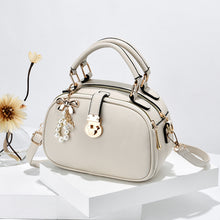將圖片載入圖庫檢視器 JM-155 新款時尚夏天法國質感手提單肩斜挎包時尚設計感小包 女包
